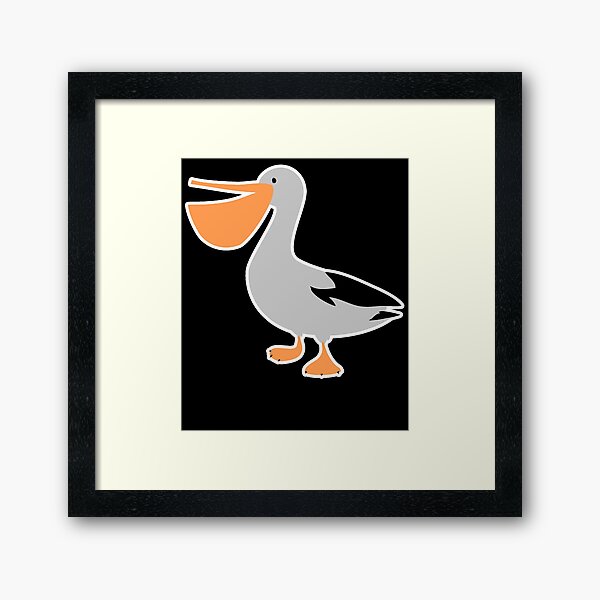 Item preview, Cool And Cute Pelican designed and sold by UnknownArtistt.