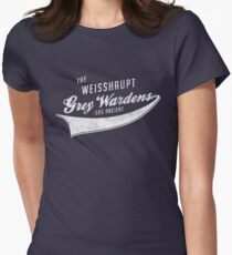 The Weisshaupt Grey Wardens Women's Fitted T-Shirt