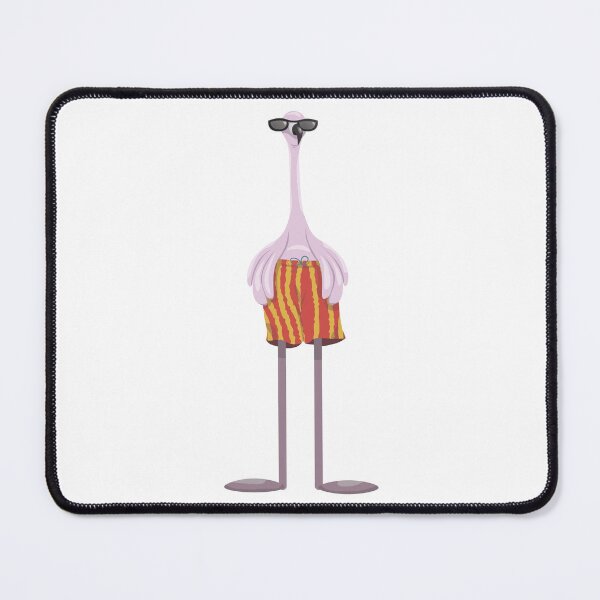 Item preview, Flamingo in swimming trunks and sunglasses in summer designed and sold by Art-of-Rory.
