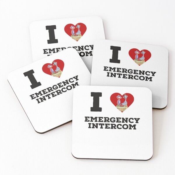 Item preview, I Love Emergency Intercom designed and sold by SiniaaStoji.
