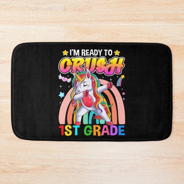 Item preview, I'm Ready To Crush 1st Grade Dabbing Unicorn Back to School designed and sold by theresamorelli.