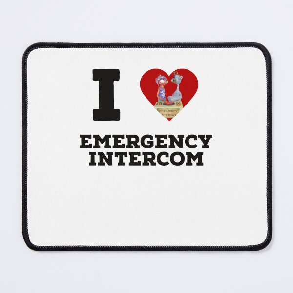 Item preview, I Love Emergency Intercom designed and sold by SiniaaStoji.