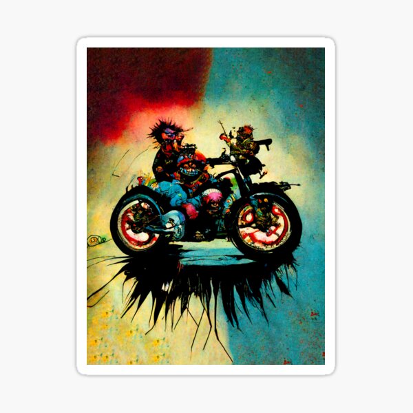 RatRod Rider Sticker