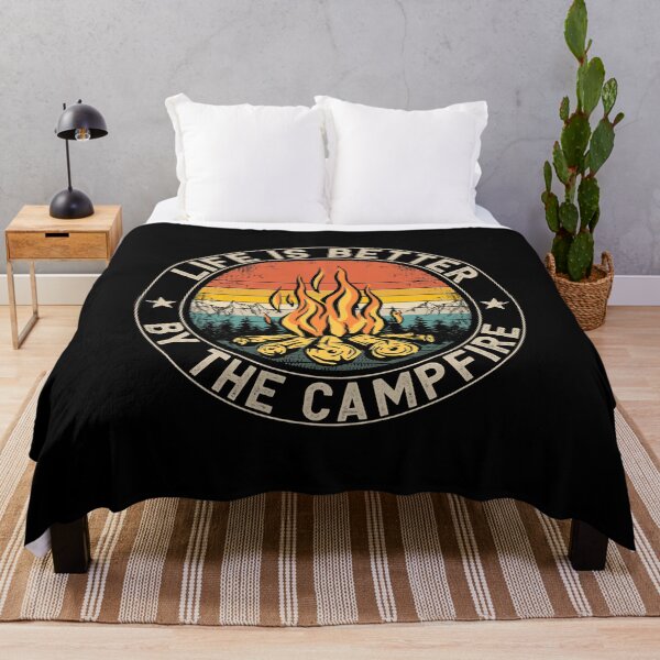 Item preview, Life Is Better By The Campfire Camping Camper designed and sold by BennetJaco.