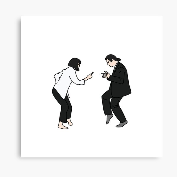 Pulp Fiction Canvas Print