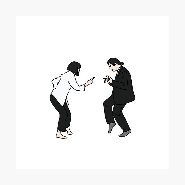 Pulp Fiction Photographic Print