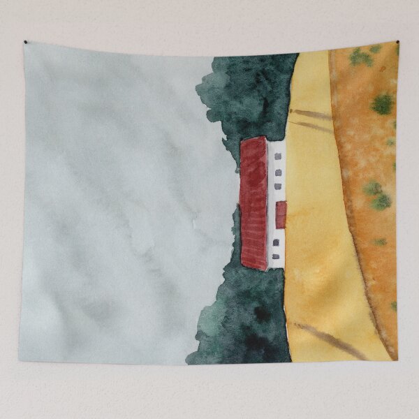 Item preview, House in the Fields designed and sold by Pattokarts.