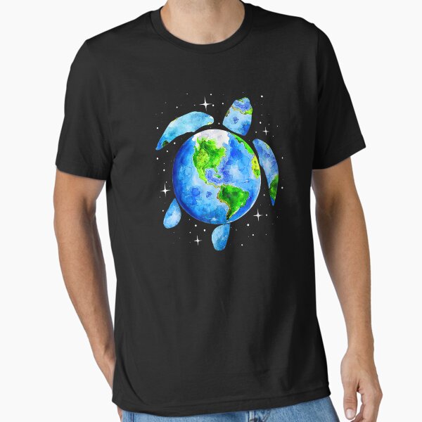 Item preview, Earth Day 2022 Restore Save the Planet Earth Sea Turtle Art designed and sold by pillvideo.