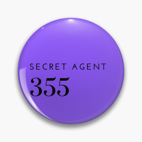 Item preview, Secret agent 355 designed and sold by Printableshop7.