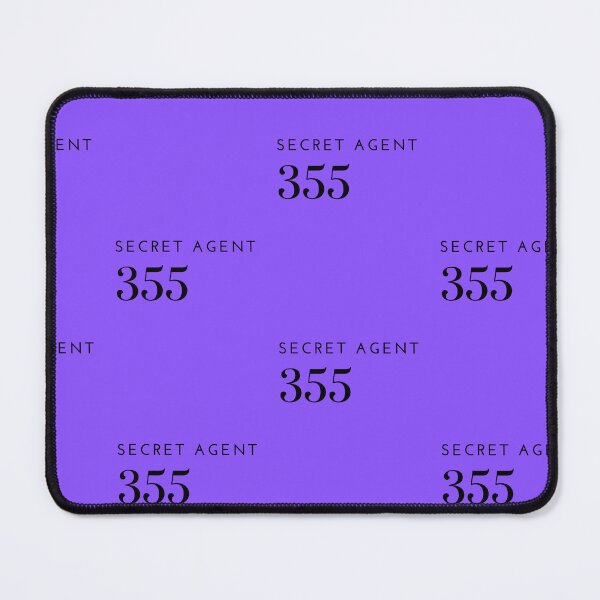Item preview, Secret agent 355 designed and sold by Printableshop7.