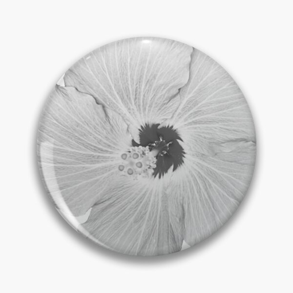 Item preview, Gray scale hibiscus  designed and sold by AncientDreamer.