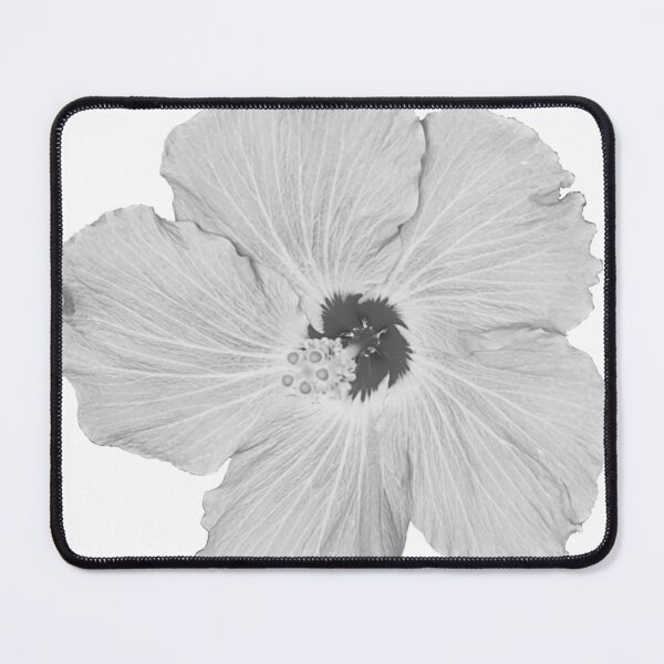Item preview, Gray scale hibiscus  designed and sold by AncientDreamer.