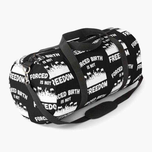 Item preview, Forced Birth Is Not Freedom Abortion Womens Rights Black Text designed and sold by med-artist.