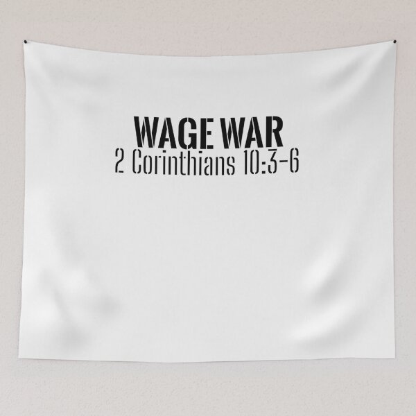 Item preview, Carry Your Cross Fitness Wage War 2 Corinthians 10 3 6 designed and sold by nedrae.
