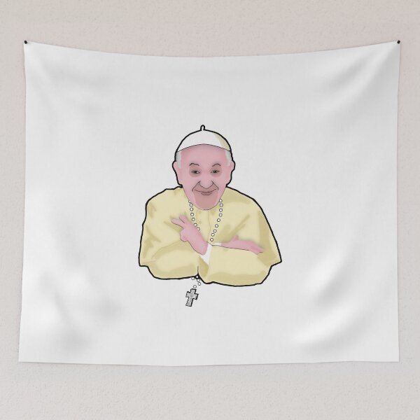 Aperçu de l'œuvre PEACE POPE créée et vendue par javajohnart.