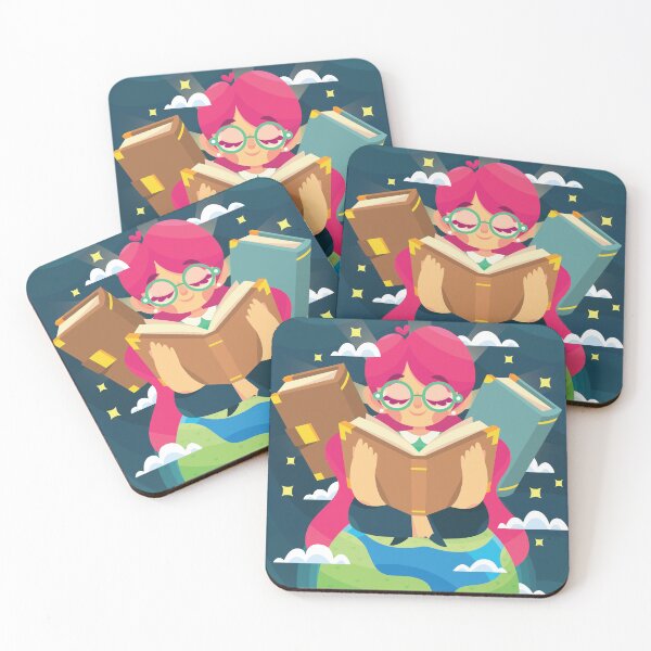 Item preview, Always carry your book | Girl reading a book | Bookworms designed and sold by skidio.