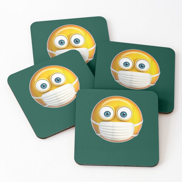 Item preview, Face Medical Mask Emojis Surgical Health Mask Against Virus      designed and sold by AmandaRichmond.