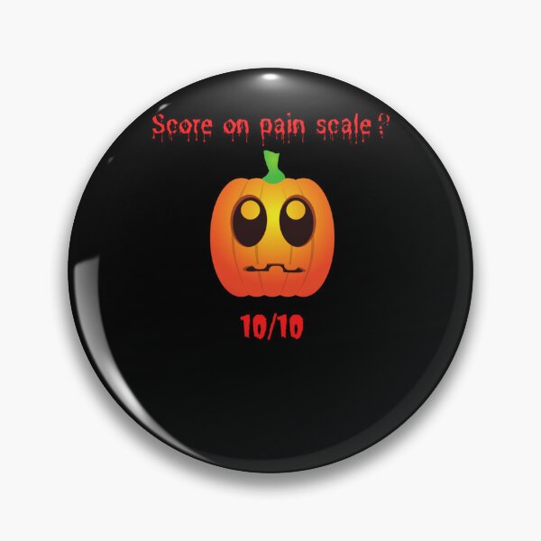 Item preview, Halloweens pain scale rating by patient Active  designed and sold by AmandaRichmond.