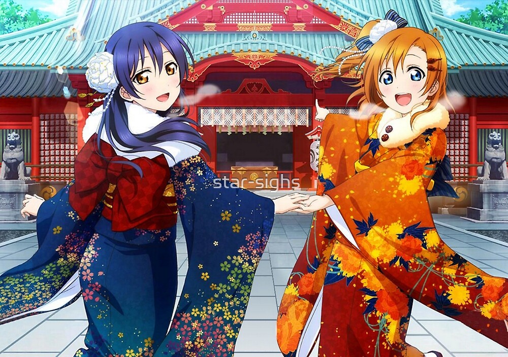 Love Live School Idol Project Happy New Year By Star Sighs