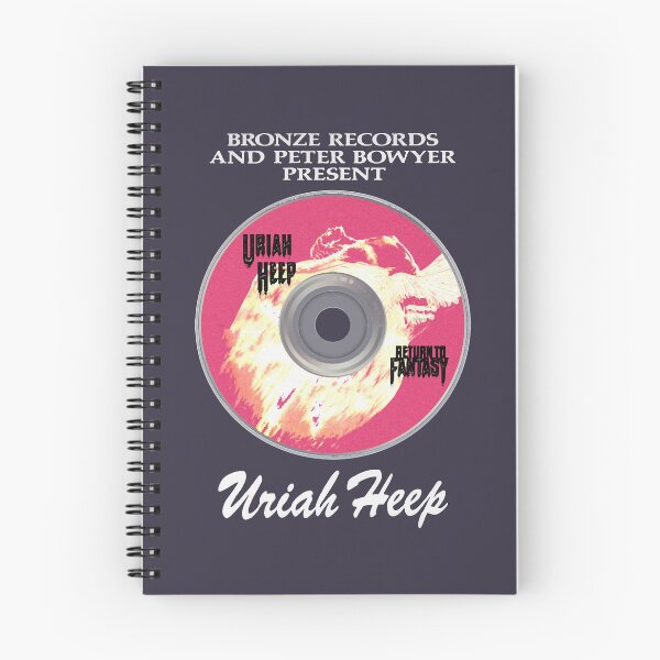 Item preview, Blue Rock BRONZE URIAH RECORDS AND PRESENT HEEP designed and sold by StefenWittman.