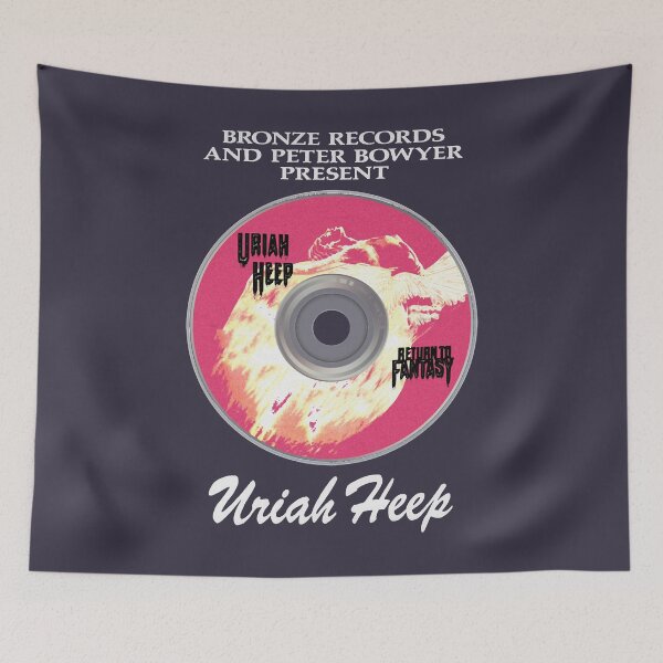 Item preview, Blue Rock BRONZE URIAH RECORDS AND PRESENT HEEP designed and sold by StefenWittman.