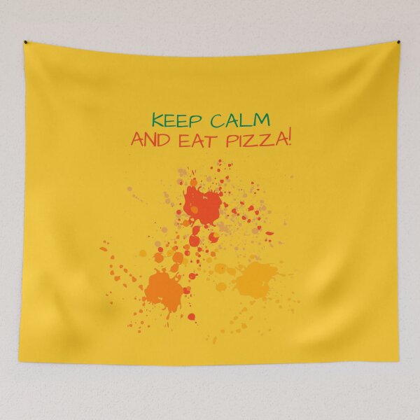 Item preview, Keep Calm and Eat Pizza designed and sold by GasconyPassion.