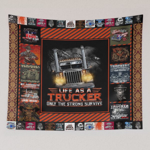 Item preview, Life As A Trucker Only The Strong Survive American Truckers designed and sold by AlbredaAE.
