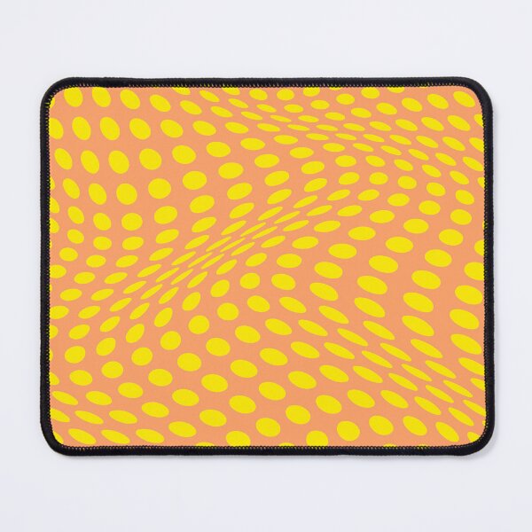 Item preview, Wavy Dots - Yellow designed and sold by SilverPegasus.