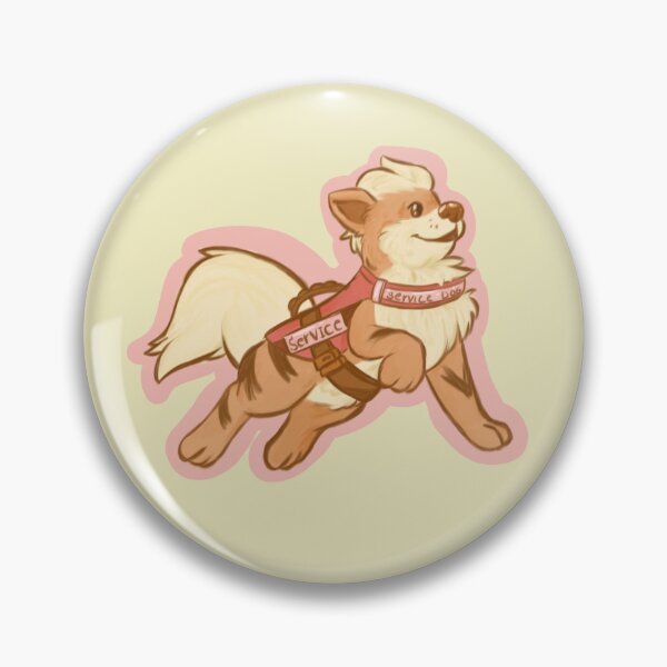 Item preview, service dog designed and sold by CaptainRingtail.