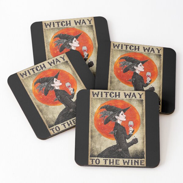 Item preview, Witch way to the wine halloween lover designed and sold by koenhfu06.