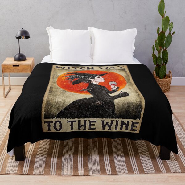 Item preview, Witch way to the wine halloween lover designed and sold by koenhfu06.
