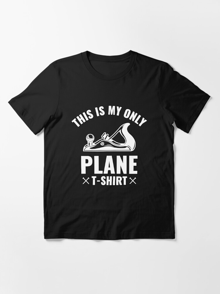 This Is My Only Plane T-Shirt - Funny Airplane' Natural Holiday Stocking