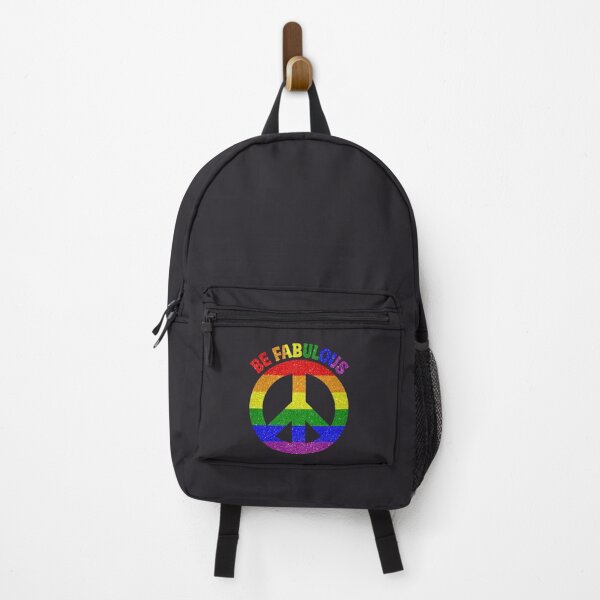 Item preview, Be Fabulous Peace Rainbow designed and sold by GeorgiosT.