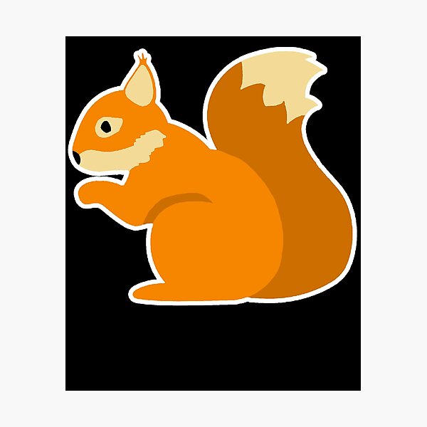 Item preview, Cool And Cute Squirrel designed and sold by UnknownArtistt.