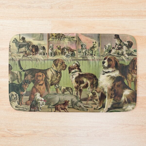 Item preview, Vintage Dog Poster - Kennel Club designed and sold by leafsquare.