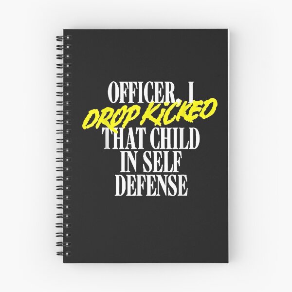 Item preview, Officer I Drop Kicked That Child In Self Defense T-Shirt designed and sold by Bobby-Bancel.
