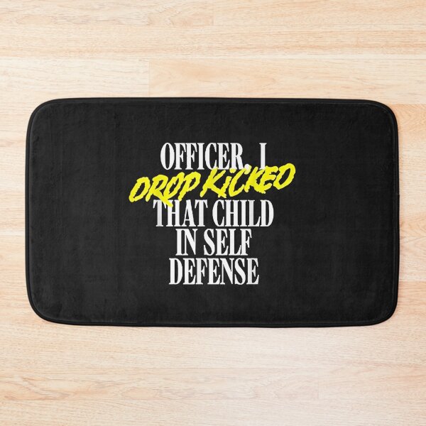 Item preview, Officer I Drop Kicked That Child In Self Defense T-Shirt designed and sold by Bobby-Bancel.