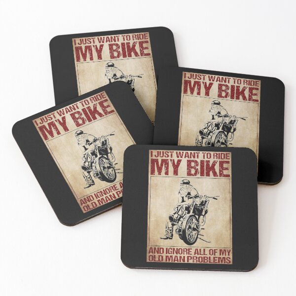 Item preview, Motorcycle I Just Want To Ride My Bike   designed and sold by Alexanderhishop.