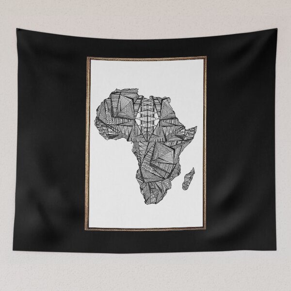 Item preview, Map of Africa art designed and sold by cevyl49.