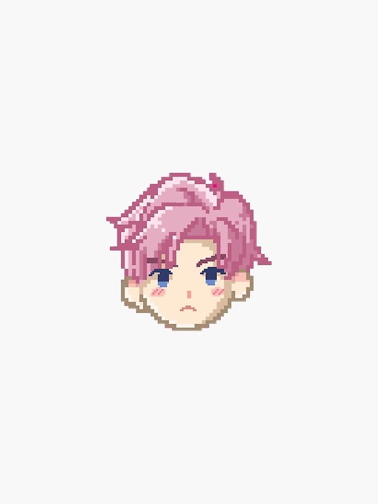 "Cherry Bomb", Taeyong Pixel Sticker by seuril