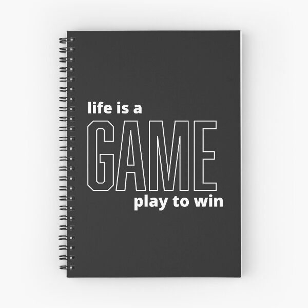 Item preview, life is a game play to win designed and sold by DoraHappy.