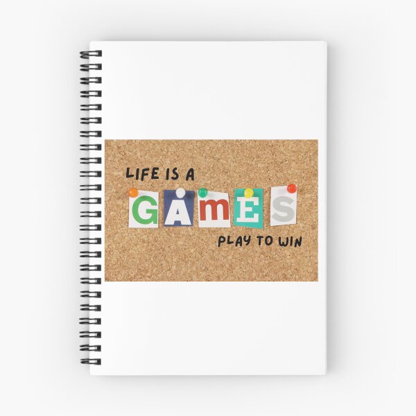Item preview, life is a game play to win designed and sold by DoraHappy.