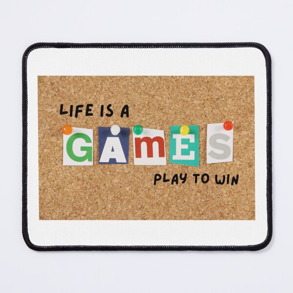 Item preview, life is a game play to win designed and sold by DoraHappy.