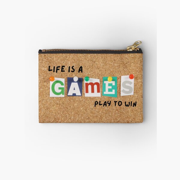 Item preview, life is a game play to win designed and sold by DoraHappy.