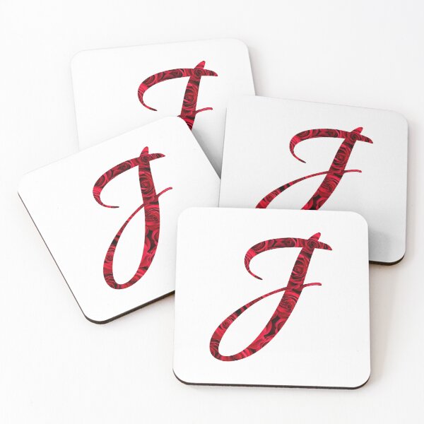 Item preview, Letter J  - Red Rose designed and sold by Sekutawa.