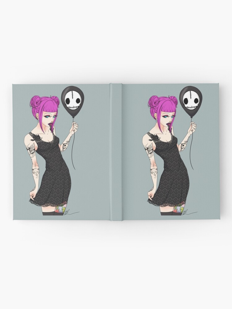 Alternate view of Gloomy Girl Hardcover Journal