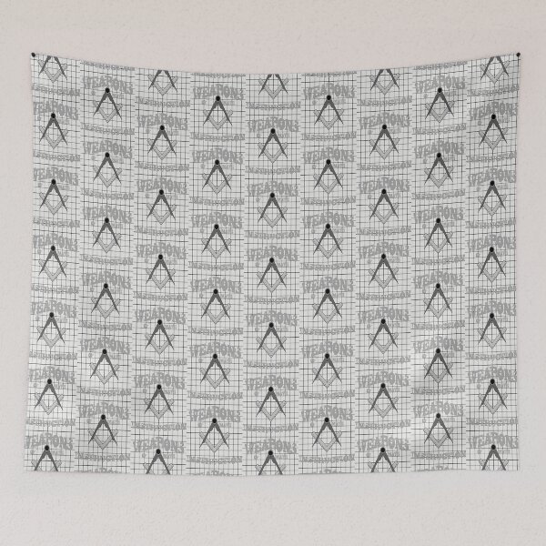 Item preview, Weapons Of Math Instruction Fun Algebra Pun Grey designed and sold by taiche.