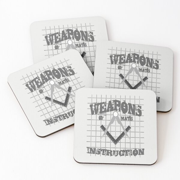 Item preview, Weapons Of Math Instruction Fun Algebra Black designed and sold by taiche.