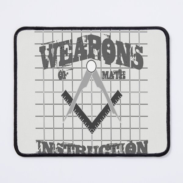 Item preview, Weapons Of Math Instruction Fun Algebra Black designed and sold by taiche.