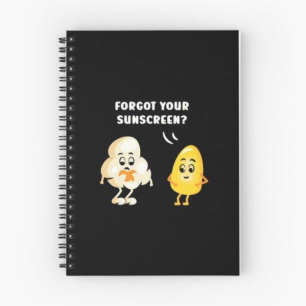 Item preview, Forgot your sunscreen? Funny Popcorn Movie Cinema Quote designed and sold by Designer-Girl.